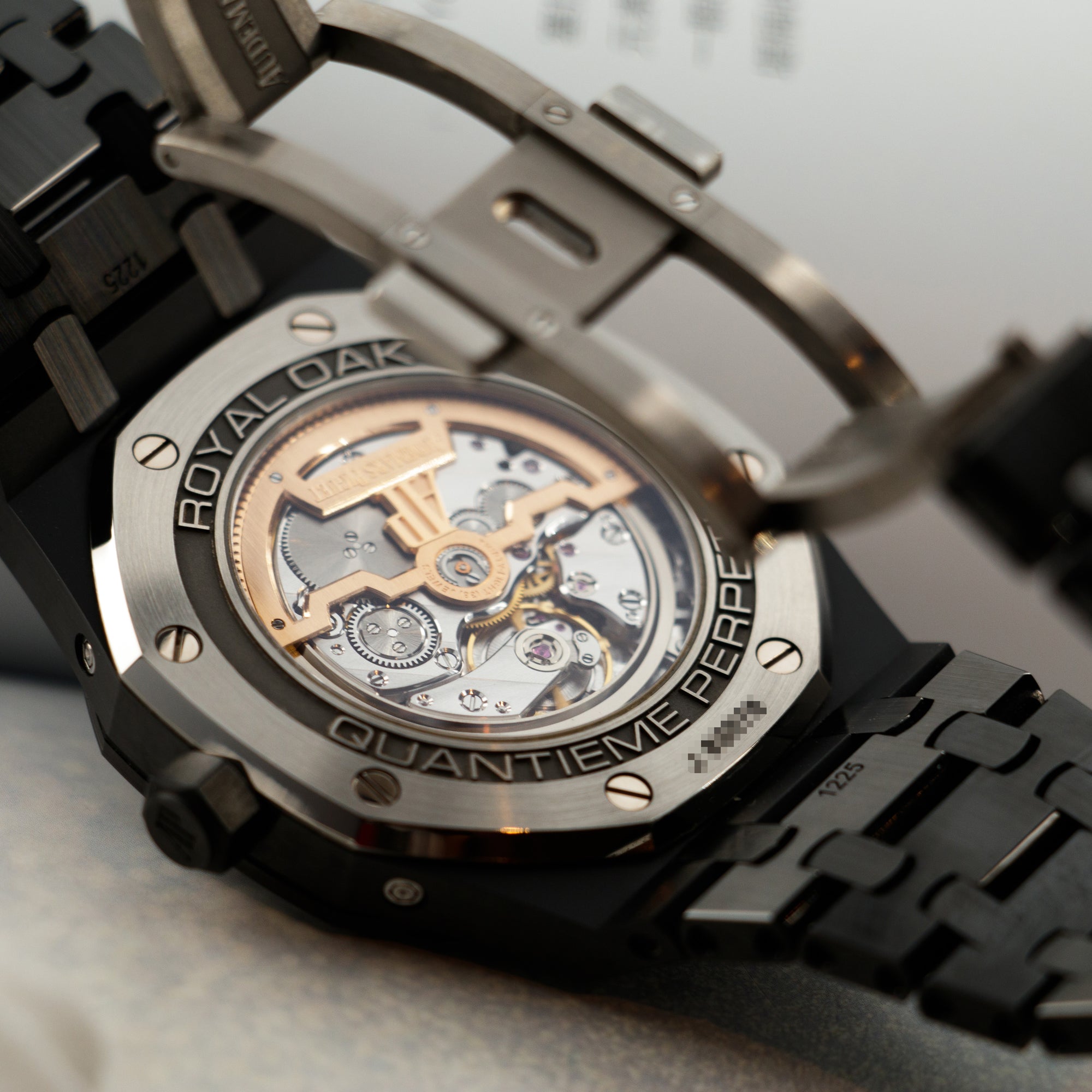 Audemars Piguet - Audemars Piguet Ceramic Royal Oak Perpetual Watch Ref. 26579CE - The Keystone Watches