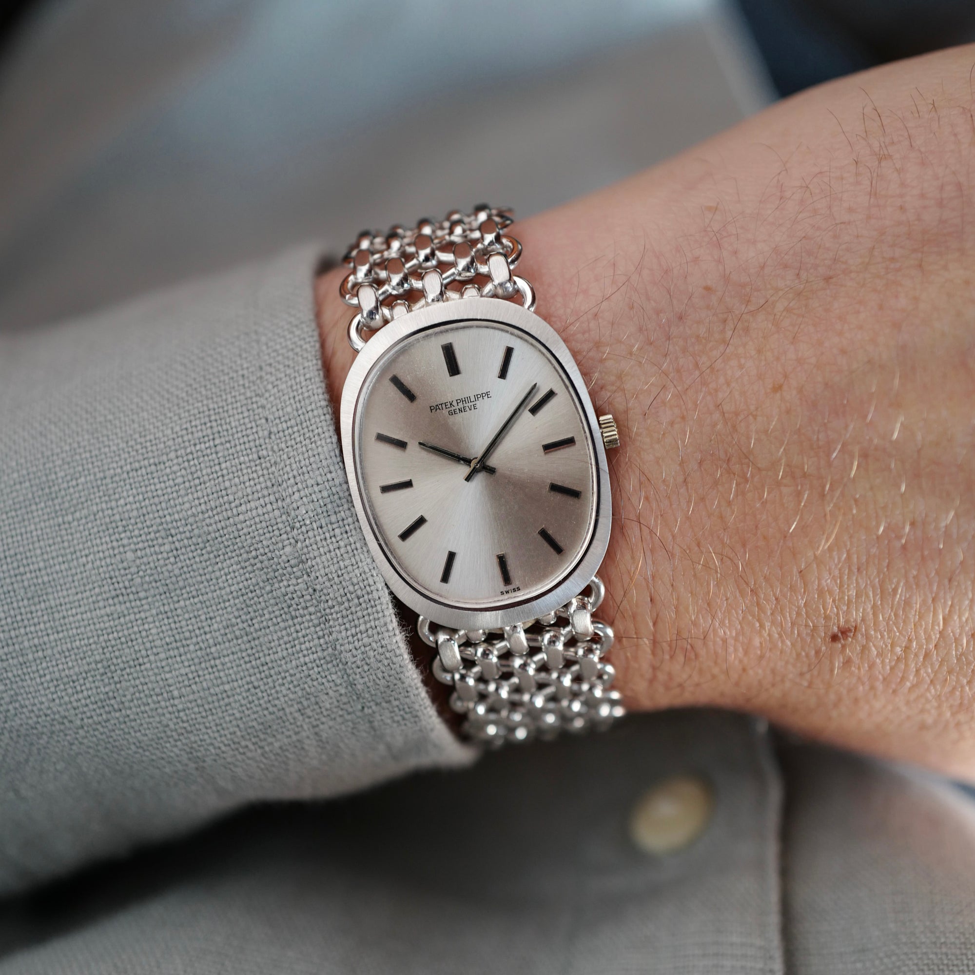 Patek Philippe - Patek Philippe White Gold Ellipse Ref. 3577 - The Keystone Watches