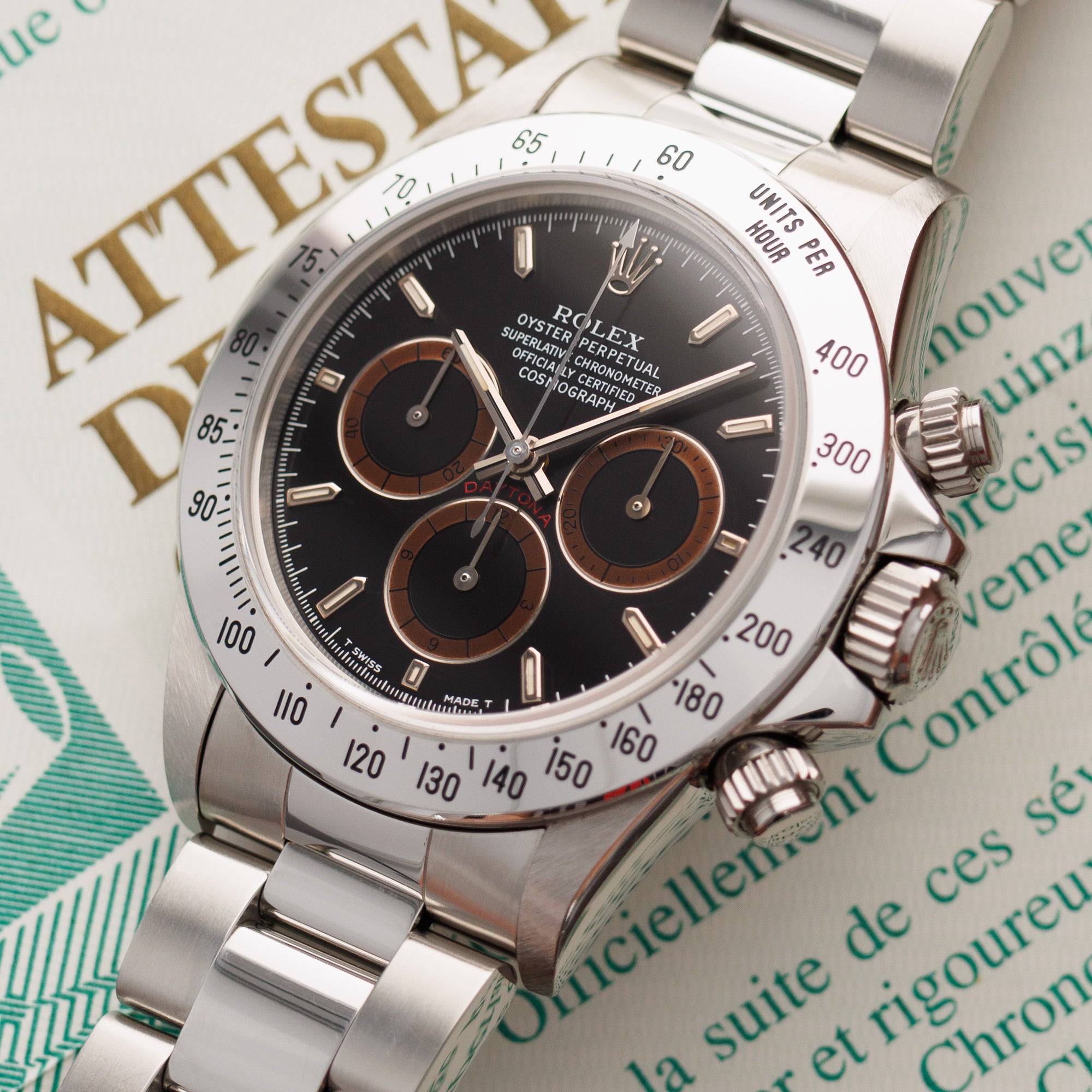 Rolex - Rolex Steel Daytona Ref. 16520 with Patrizzi Dial in Exceptional Condition - The Keystone Watches