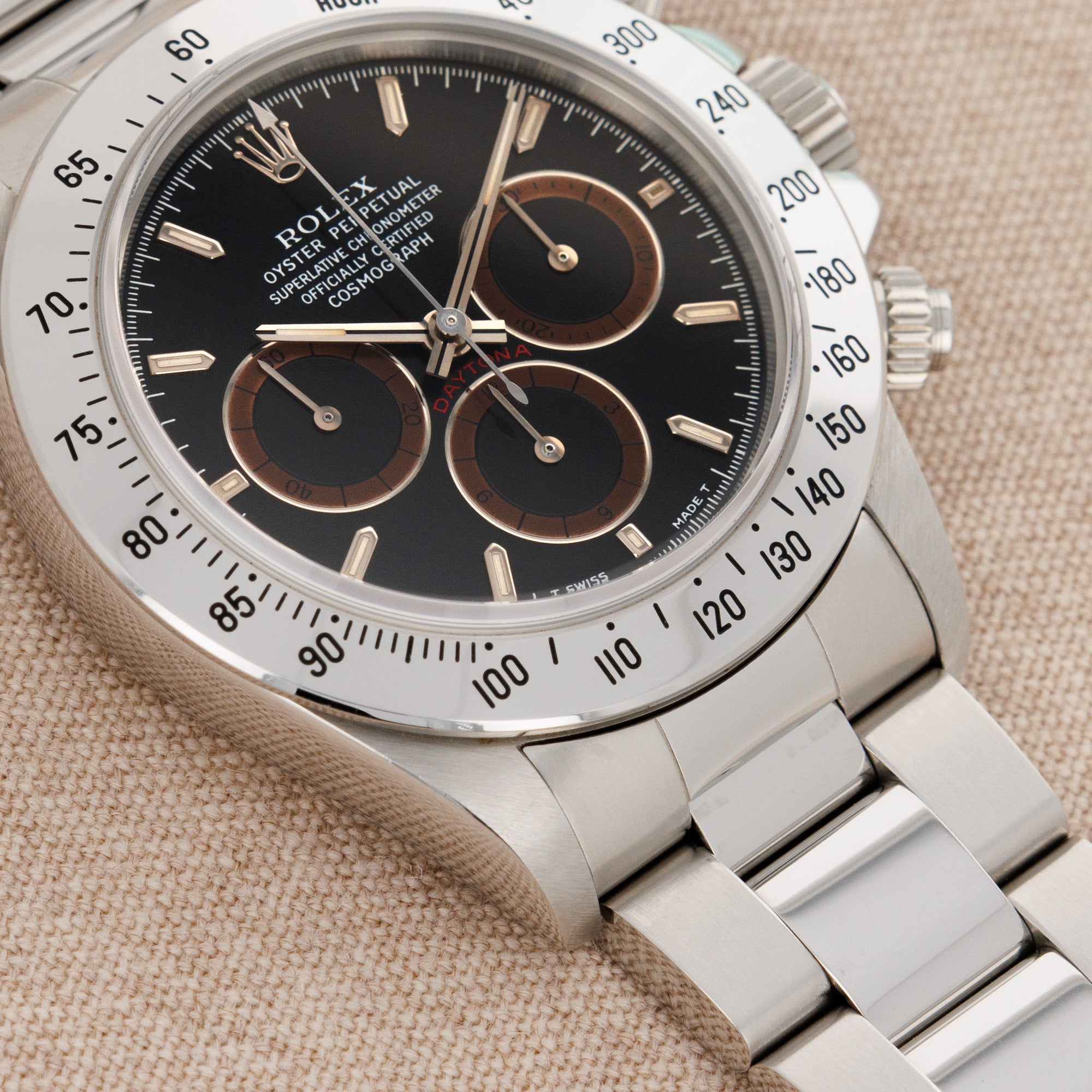 Rolex - Rolex Steel Daytona Ref. 16520 with Patrizzi Dial in Exceptional Condition - The Keystone Watches