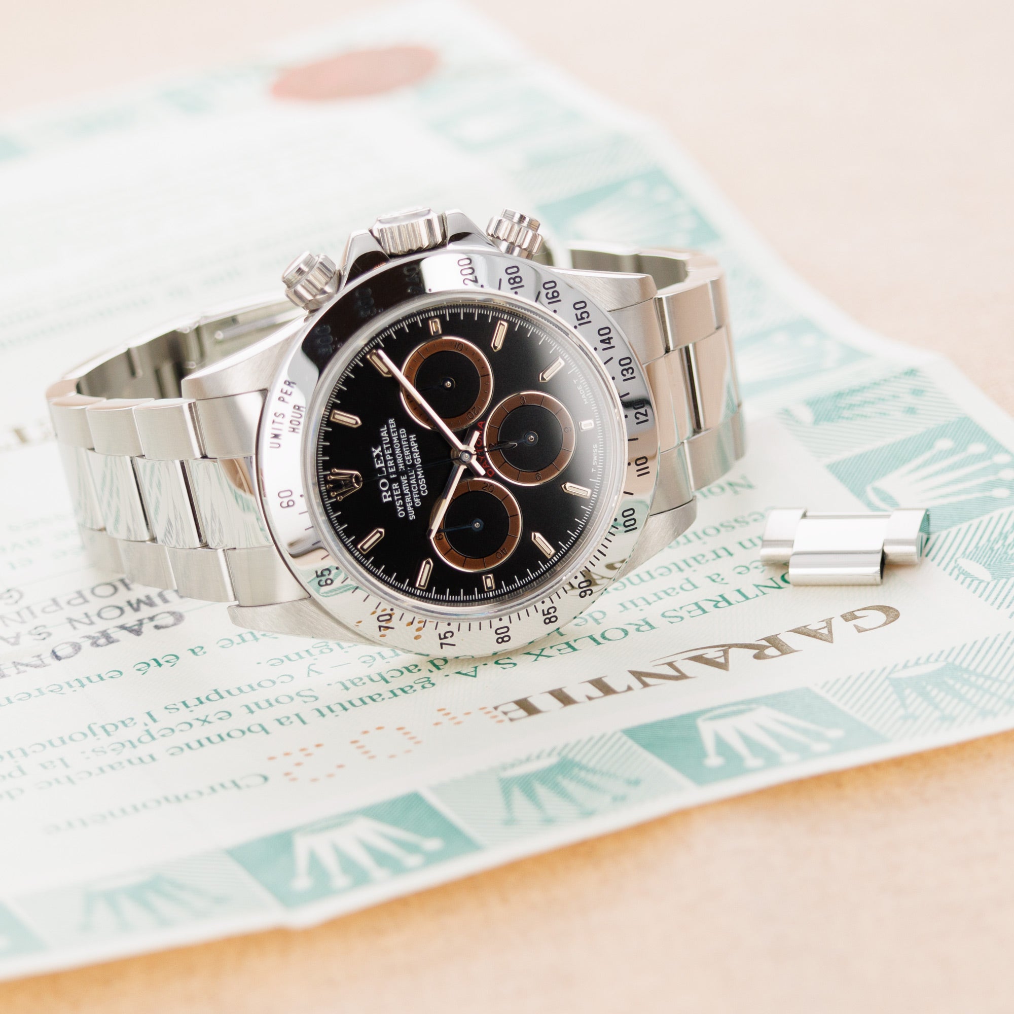 Rolex - Rolex Steel Daytona Ref. 16520 with Patrizzi Dial in Exceptional Condition - The Keystone Watches