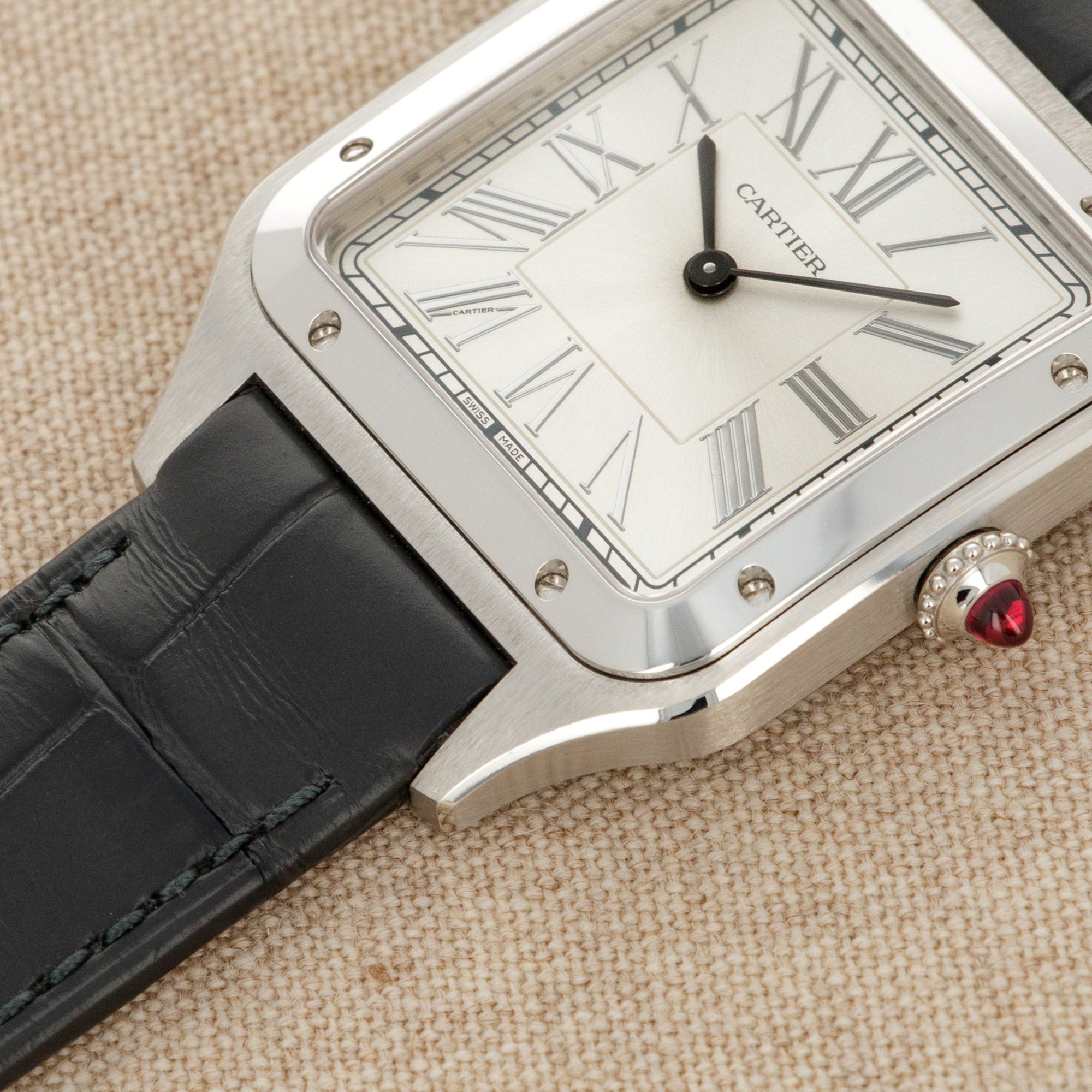 Cartier - Cartier Platinum Santos-Dumont Le Bresil Tank Ref. WGSA0034, Limited Edition of 100 Pieces - The Keystone Watches