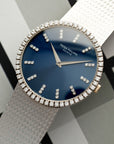 Patek Philippe - Patek Philippe White Gold Calatrava Watch Ref. 3759 with Original Diamond Bezel and Dial - The Keystone Watches