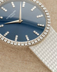 Patek Philippe - Patek Philippe White Gold Calatrava Watch Ref. 3759 with Original Diamond Bezel and Dial - The Keystone Watches