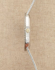 Patek Philippe - Patek Philippe White Gold Calatrava Watch Ref. 3759 with Original Diamond Bezel and Dial - The Keystone Watches