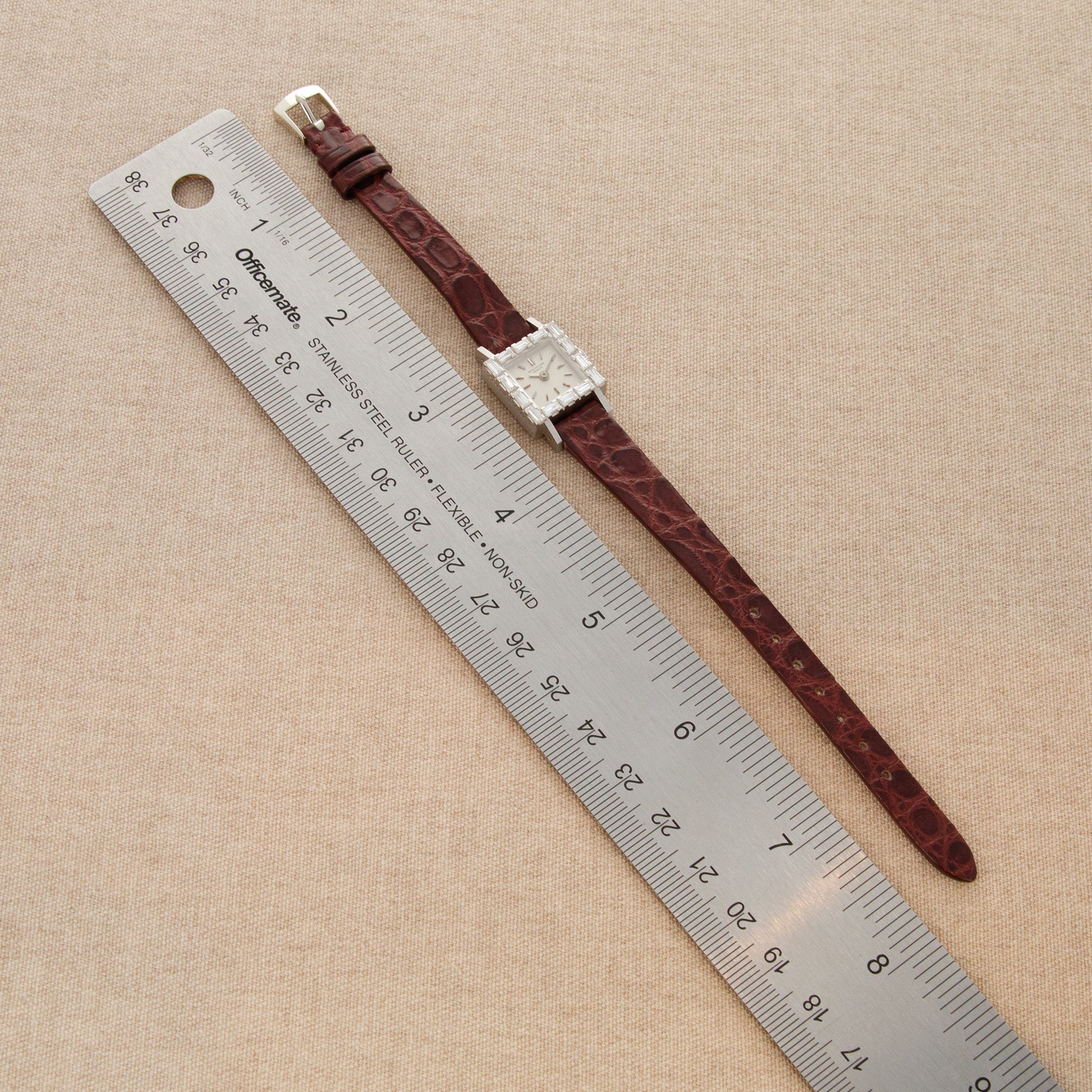 Patek Philippe - Patek Philippe White Gold & Baguette Diamond Watch Ref. 3313 - The Keystone Watches