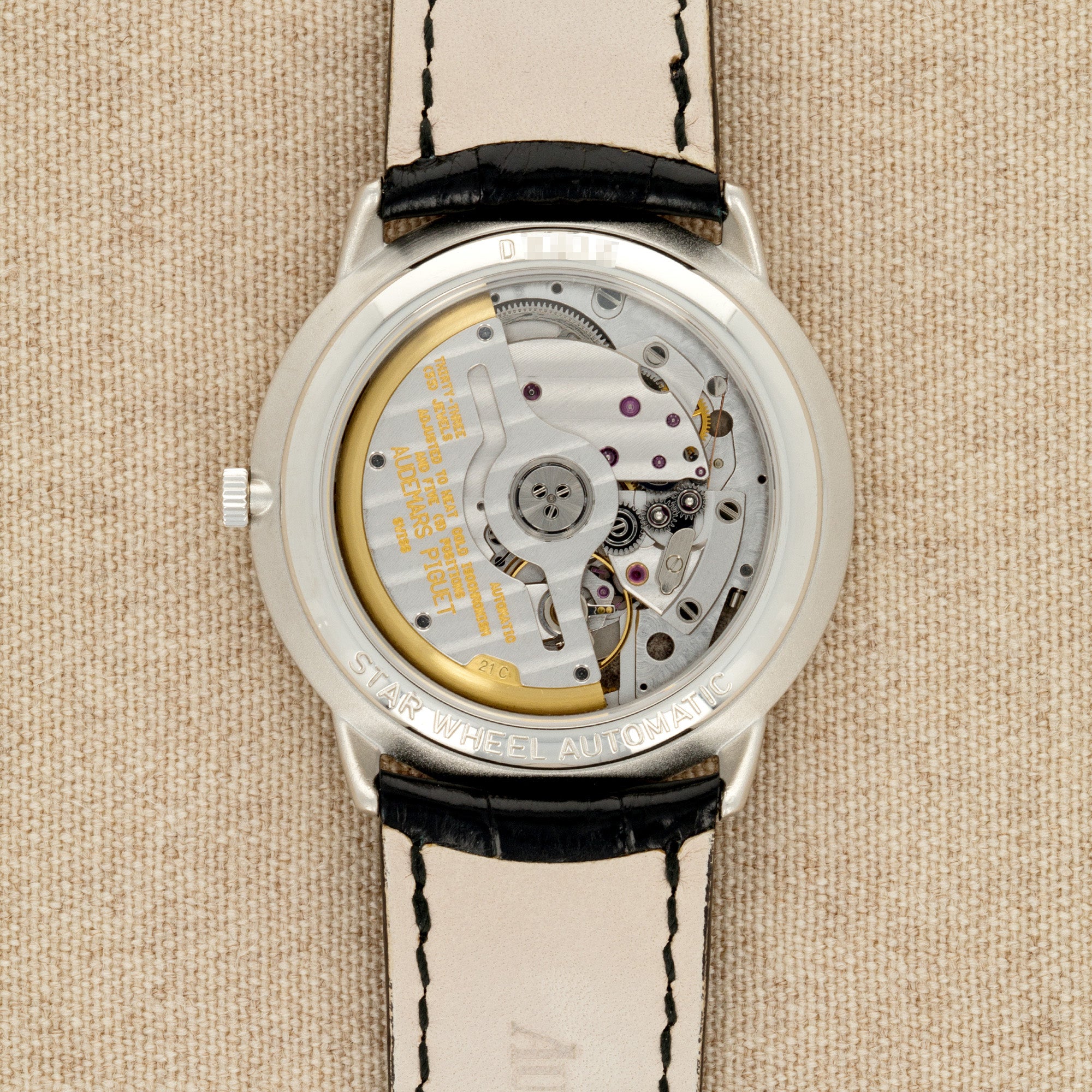 Audemars Piguet - Audemars Piguet Platinum Star Wheel Engraved Dial Ref. 25720 - The Keystone Watches