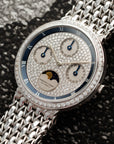 Audemars Piguet - Audemars Piguet White Gold Perpetual Calendar Diamond Watch Ref. 25618 - The Keystone Watches