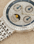 Audemars Piguet - Audemars Piguet White Gold Perpetual Calendar Diamond Watch Ref. 25618 - The Keystone Watches