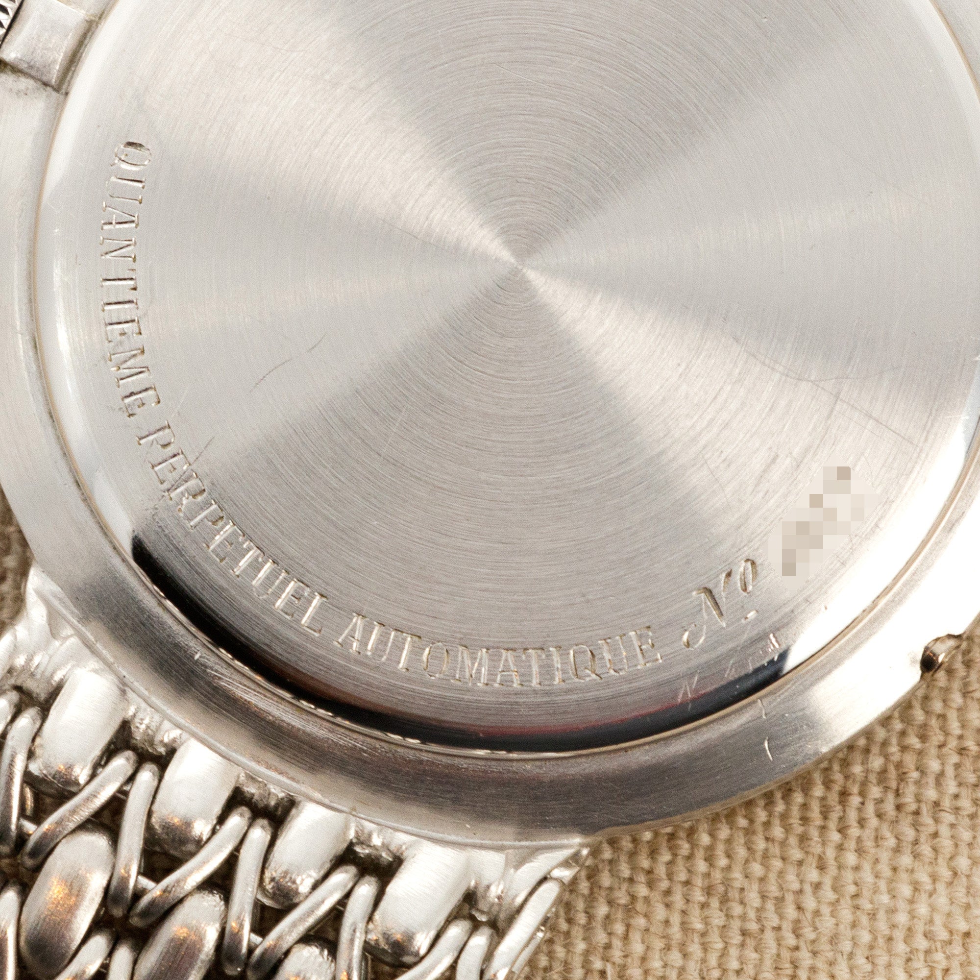 Audemars Piguet - Audemars Piguet White Gold Perpetual Calendar Diamond Watch Ref. 25618 - The Keystone Watches