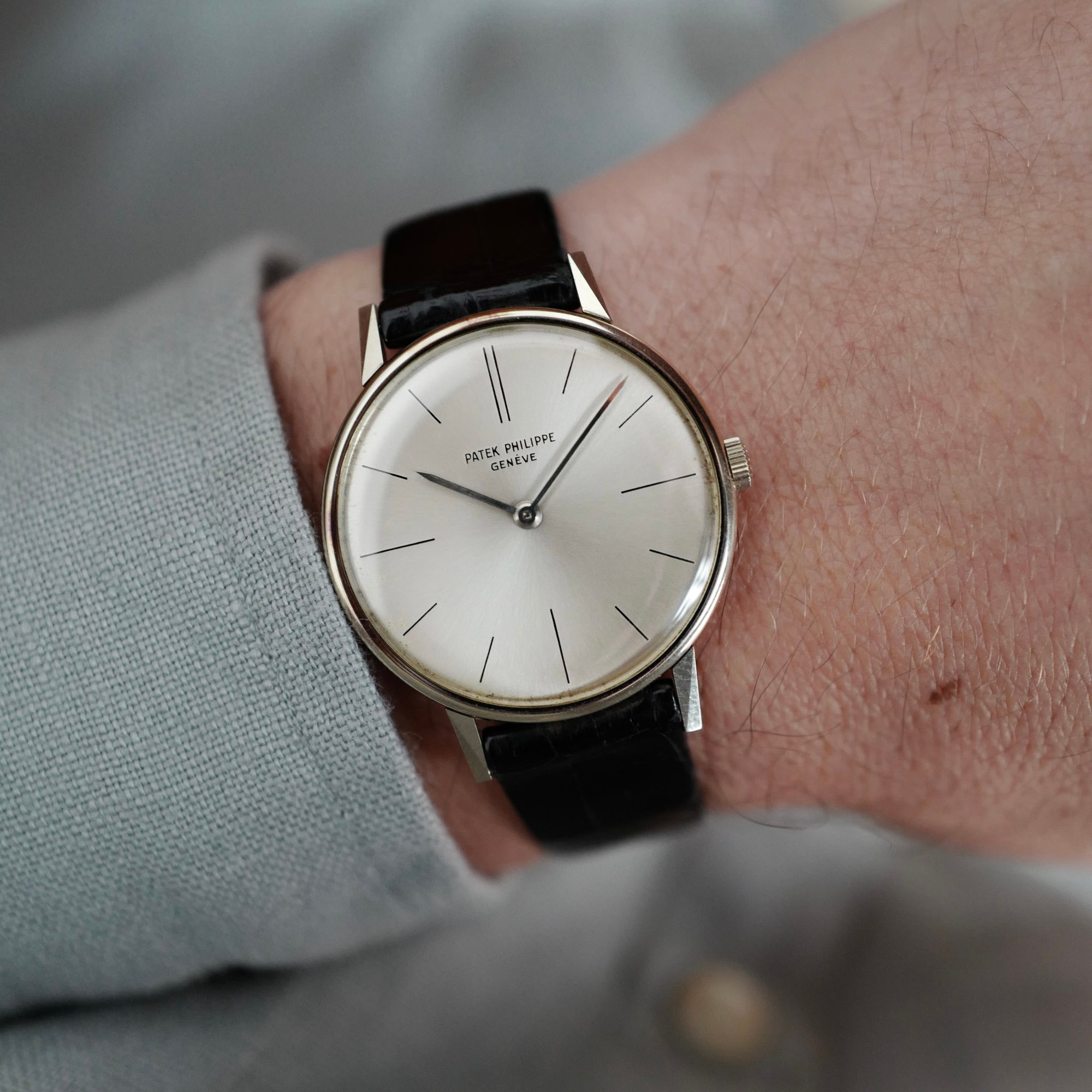 Patek Philippe - Patek Philippe White Gold Calatrava Ref. 2592 - The Keystone Watches