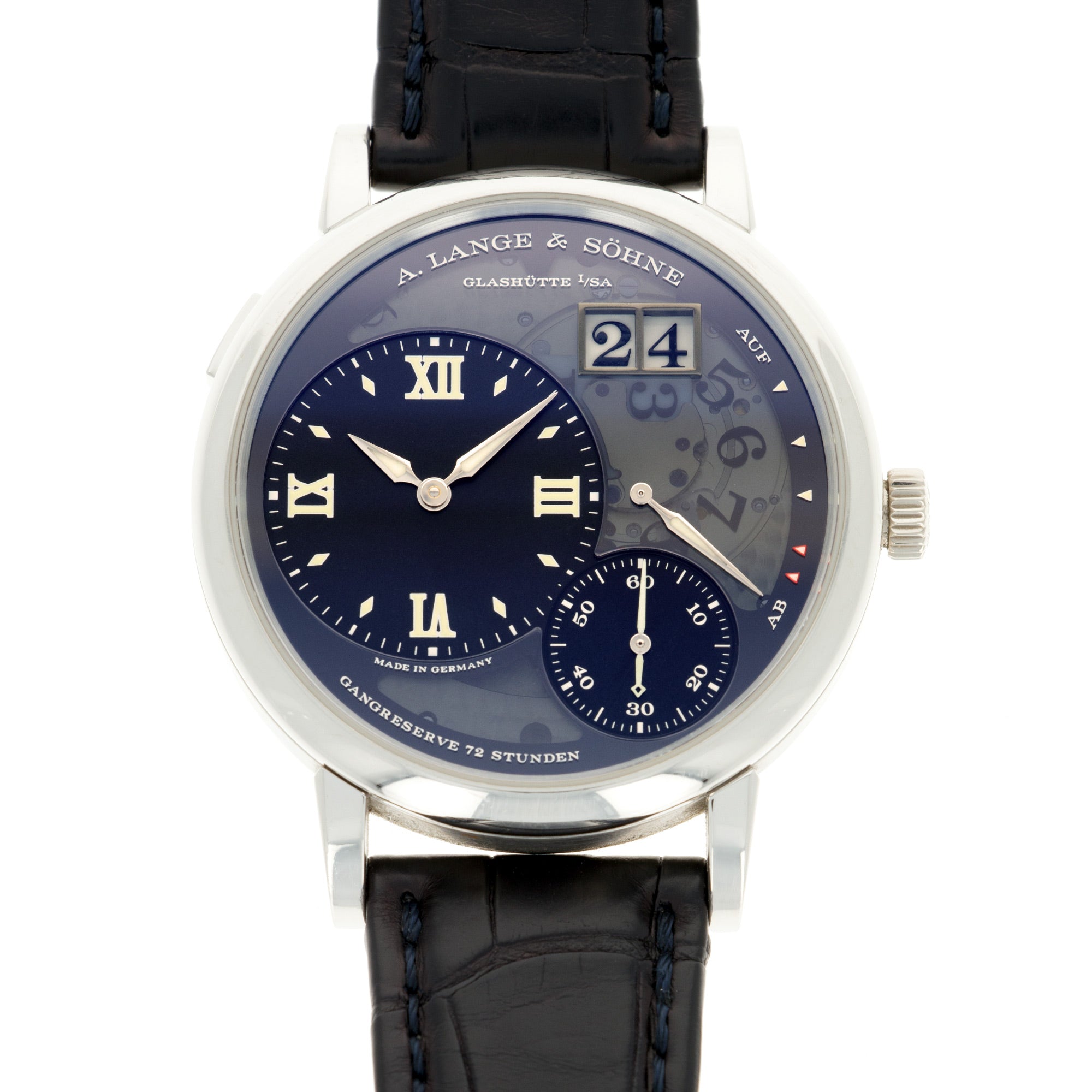 A. Lange & Sohne - A. Lange & Sohne Platinum Grand Lange 1 Lumen 117.035 - The Keystone Watches