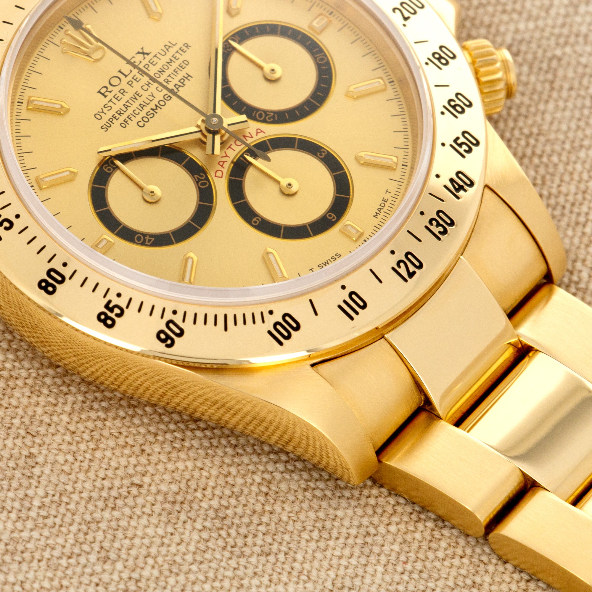 Rolex - Rolex Yellow Gold Zenith Inverted Daytona Ref. 16528 - The Keystone Watches