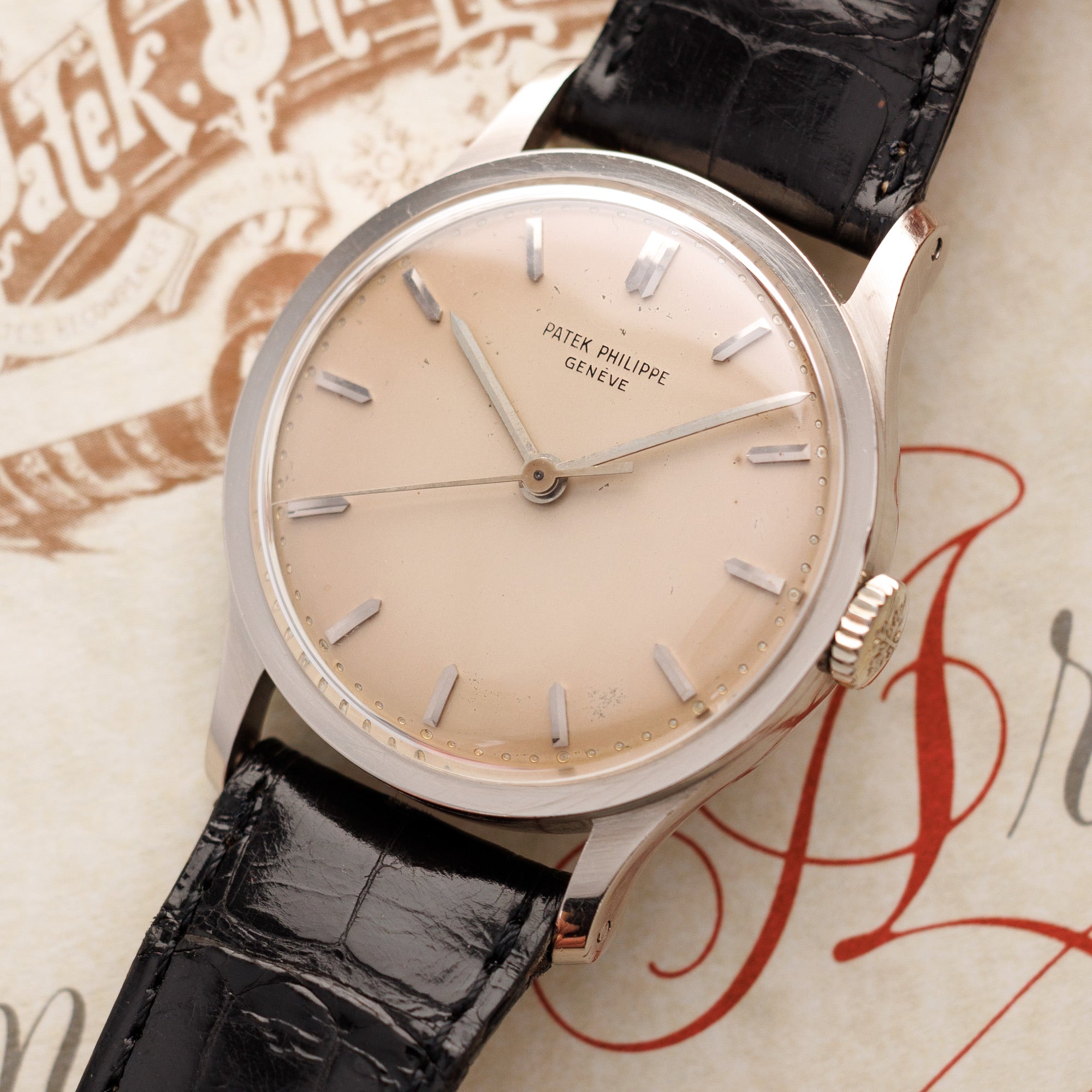 Patek Philippe - Patek Philippe White Gold Calatrava Watch Ref. 570 - The Keystone Watches