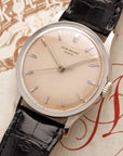 Patek Philippe - Patek Philippe White Gold Calatrava Watch Ref. 570 - The Keystone Watches