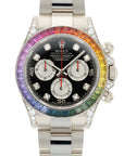 Rolex - Rolex White Gold Rainbow Daytona Watch Ref. 116599 - The Keystone Watches