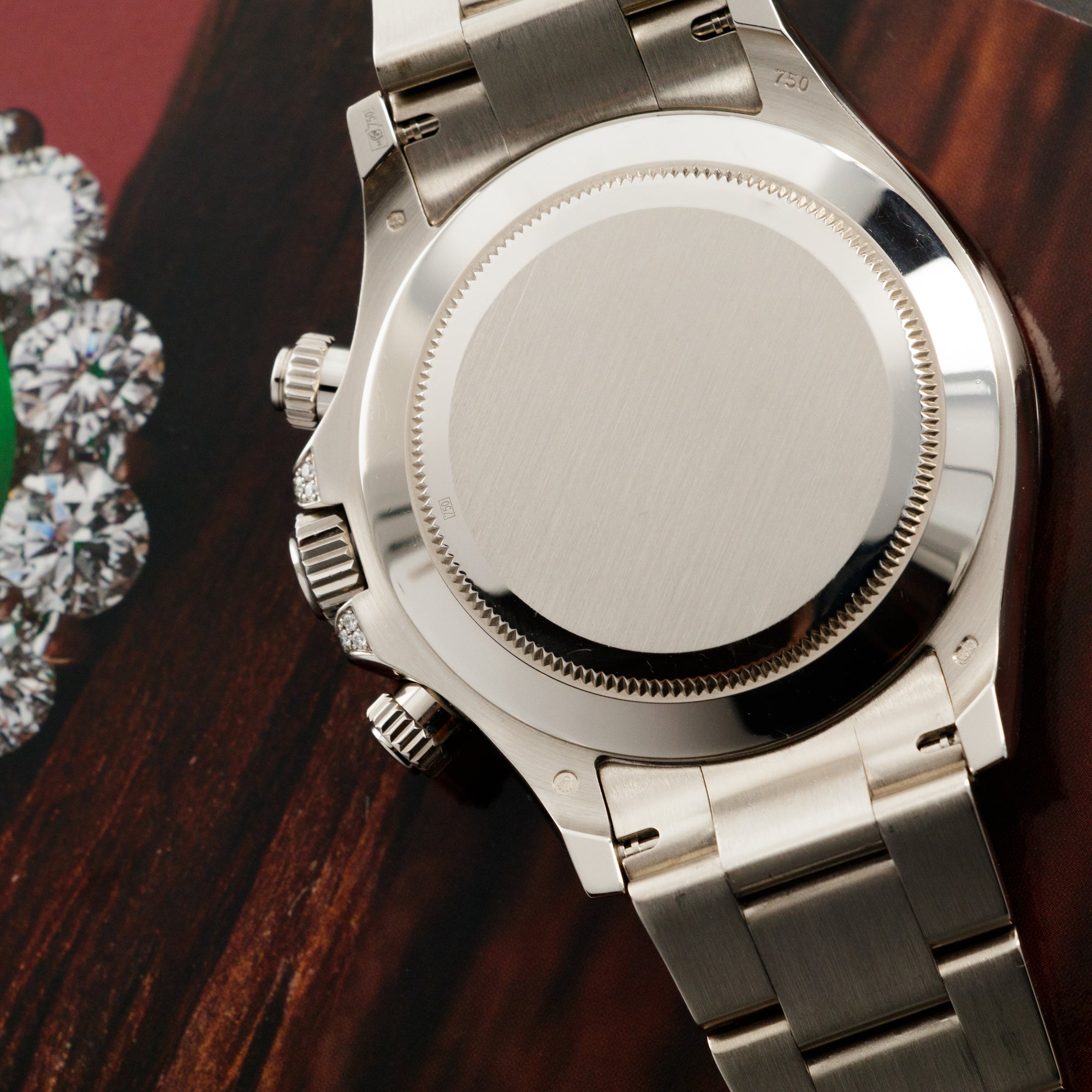 Rolex - Rolex White Gold Rainbow Daytona Watch Ref. 116599 - The Keystone Watches