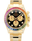 Rolex - Rolex Yellow Gold Rainbow Daytona Watch Ref. 116598 - The Keystone Watches