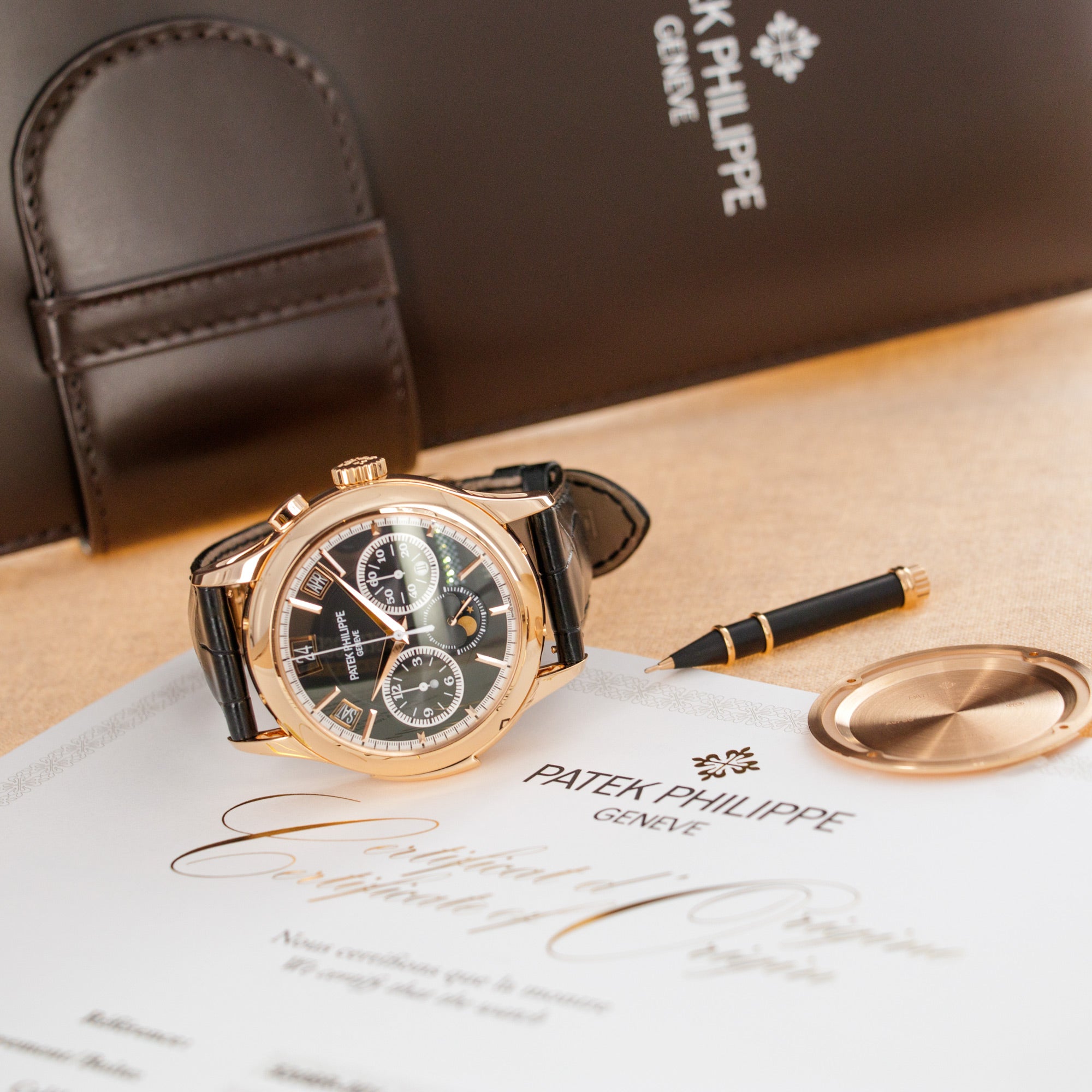 Patek Philippe - Patek Philippe Rose Gold Grand Complication Minute Repeater Ref. 5208 - The Keystone Watches