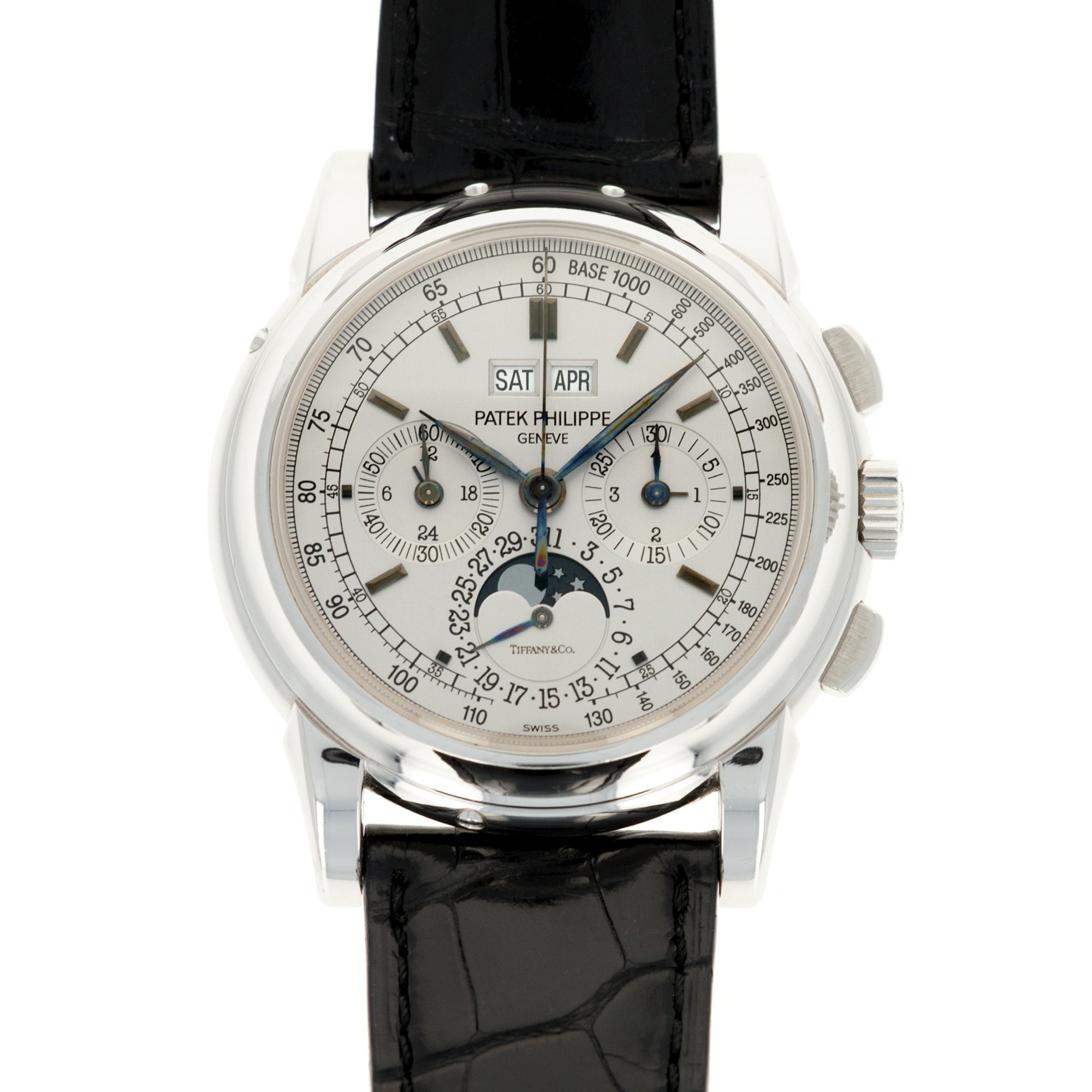 Patek Philippe - Patek Philippe White Gold Perpetual Calendar Tiffany & Co. Watch Ref. 5970 - The Keystone Watches