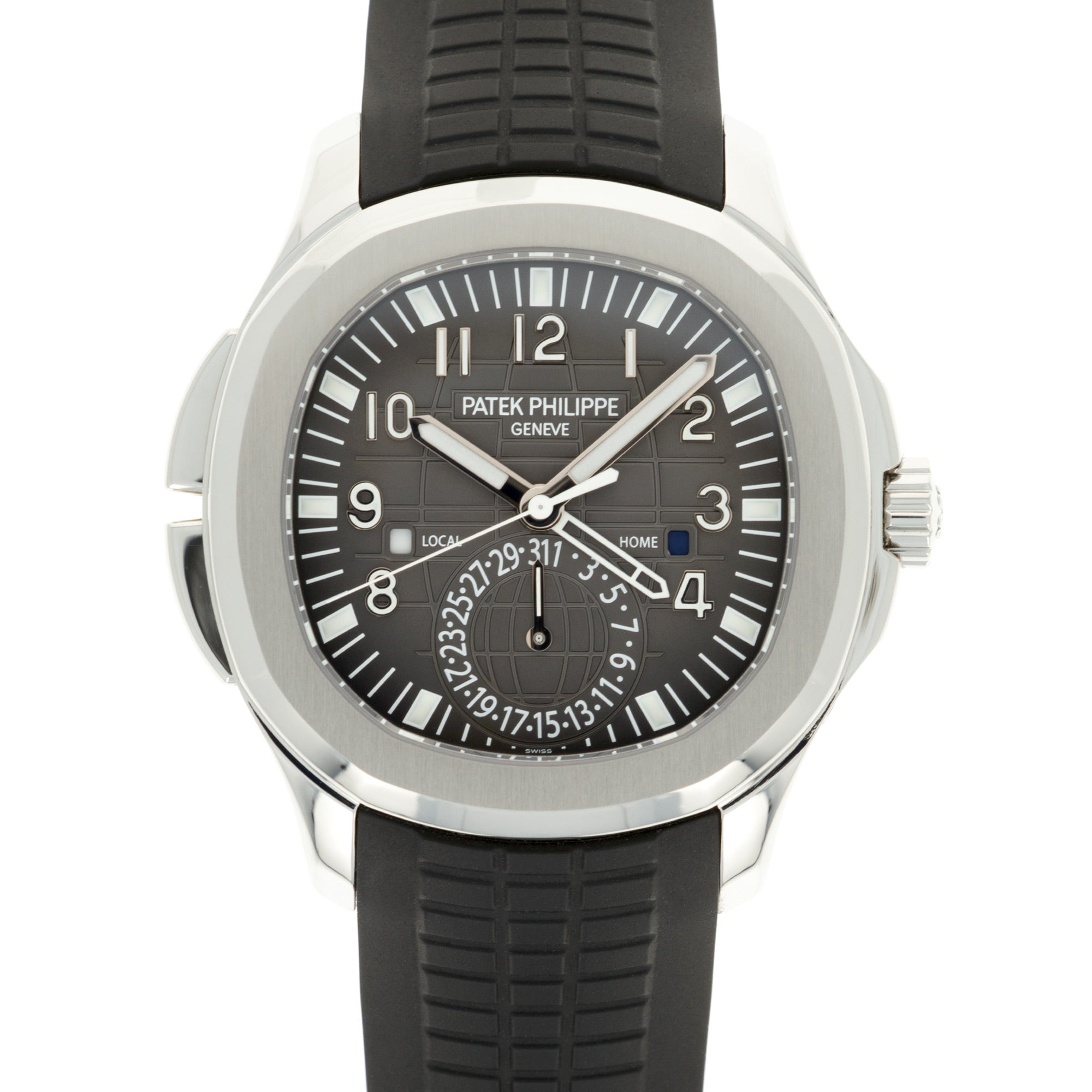 Patek Philippe - Patek Philippe Steel Dual Time Aquanaut Ref. 5164 - The Keystone Watches