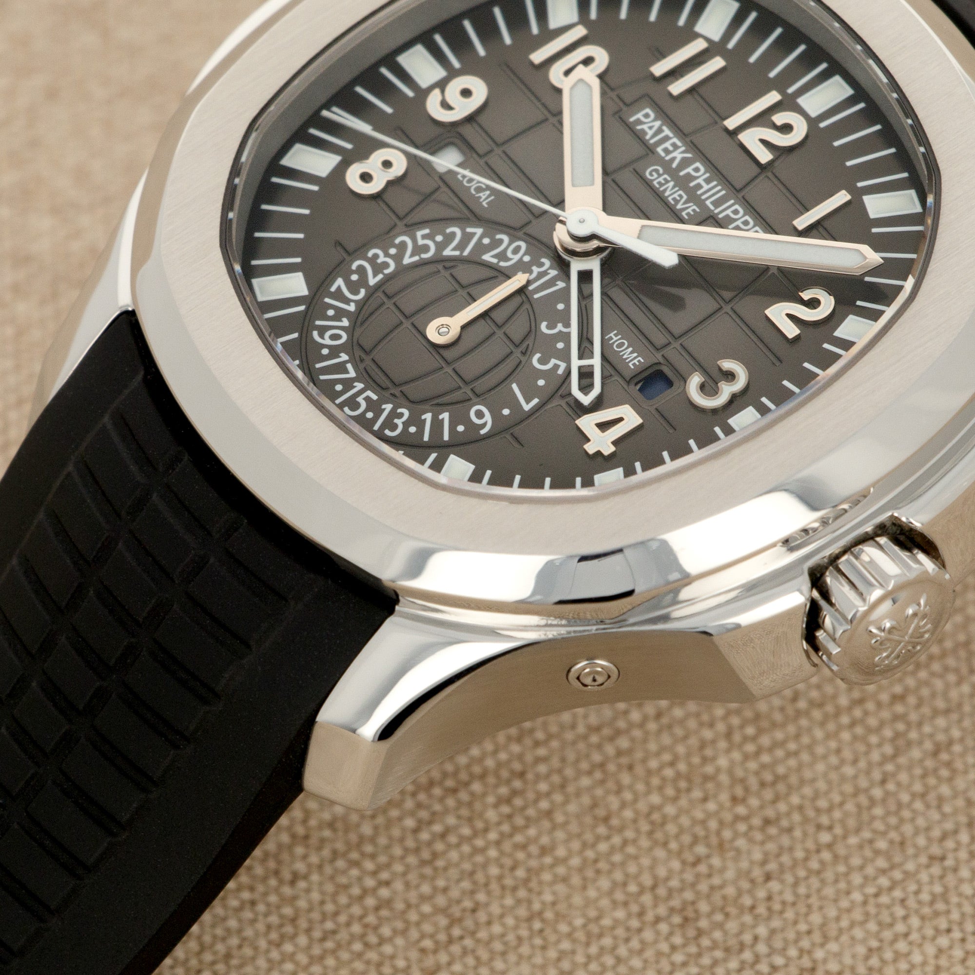 Patek Philippe - Patek Philippe Steel Dual Time Aquanaut Ref. 5164 - The Keystone Watches