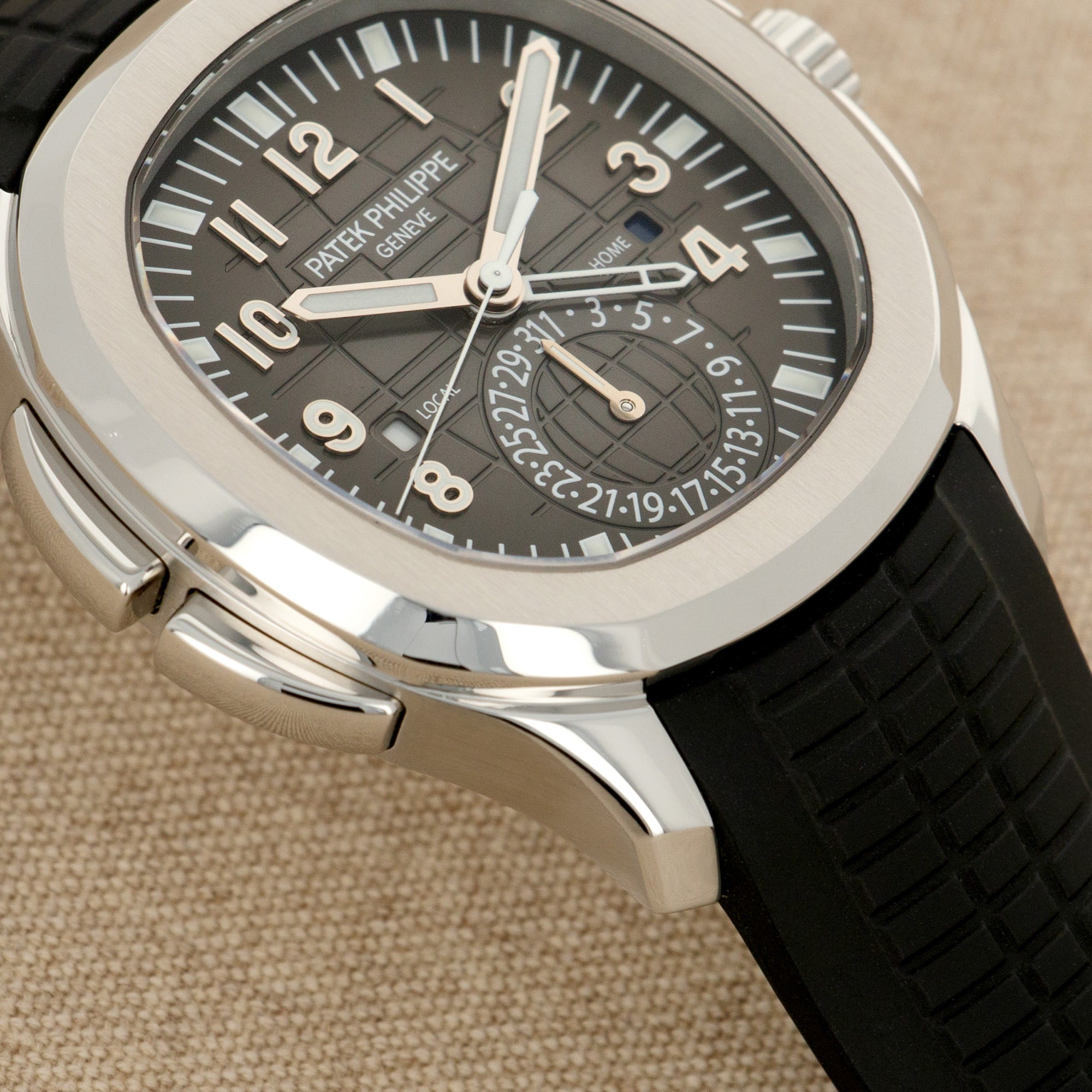 Patek Philippe - Patek Philippe Steel Dual Time Aquanaut Ref. 5164 - The Keystone Watches