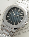 Patek Philippe - Patek Philippe Steel Nautilus Ref. 5711 with Original Box and Warranty - The Keystone Watches