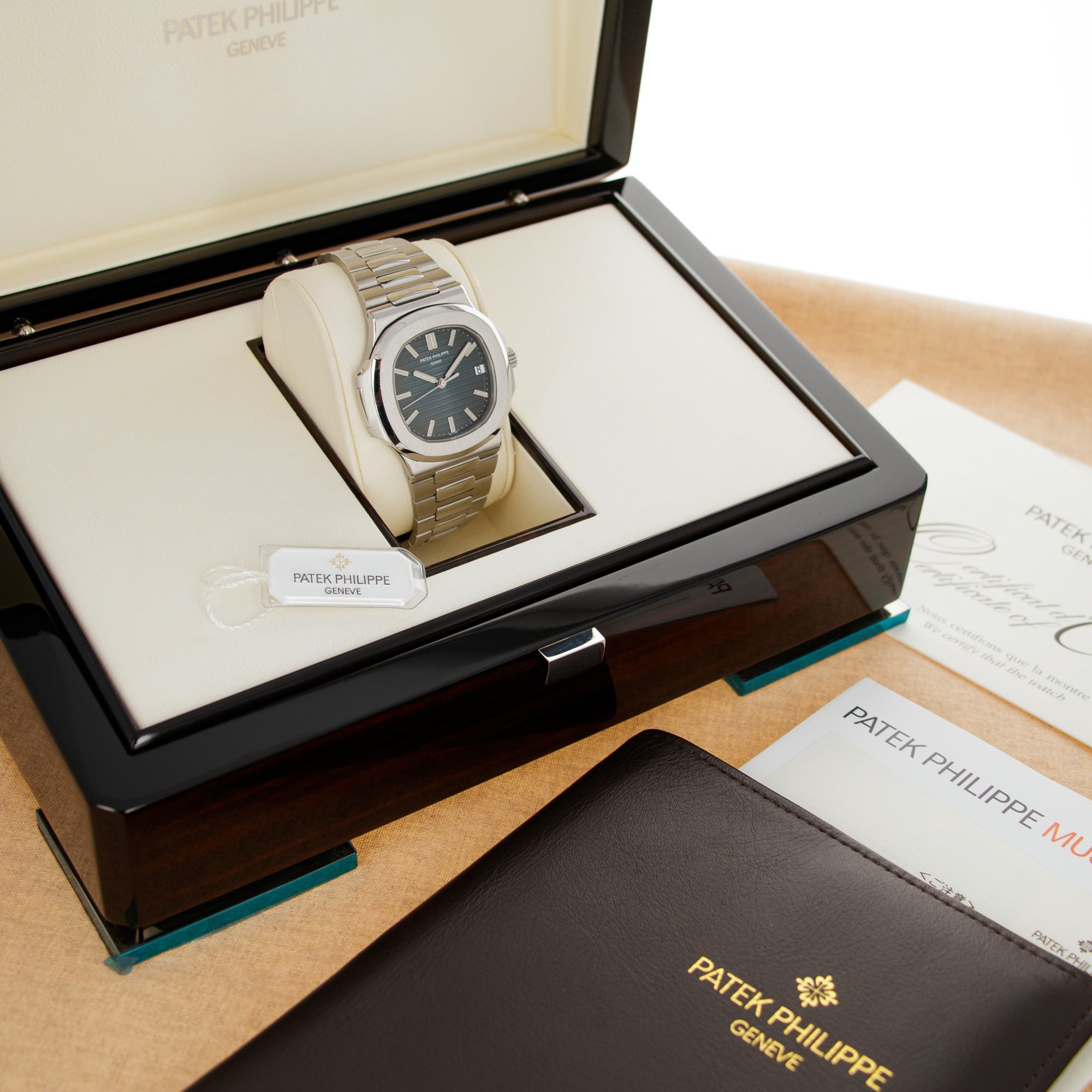 Patek Philippe - Patek Philippe Steel Nautilus Ref. 5711 with Original Box and Warranty - The Keystone Watches