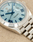 Rolex - Rolex Platinum Day-Date 40mm Ref. 228206 with Box and Warranty - The Keystone Watches