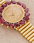 Piaget - Piaget Yellow Gold Ruby & Diamond Watch Ref. 98170 - The Keystone Watches