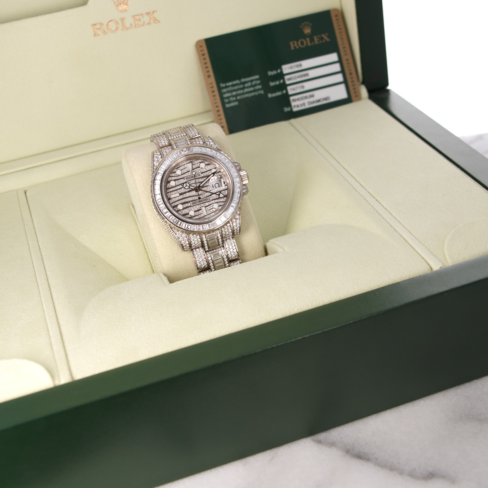 Rolex - Rolex White Gold GMT-Master Ice Watch Ref. 116769 - The Keystone Watches