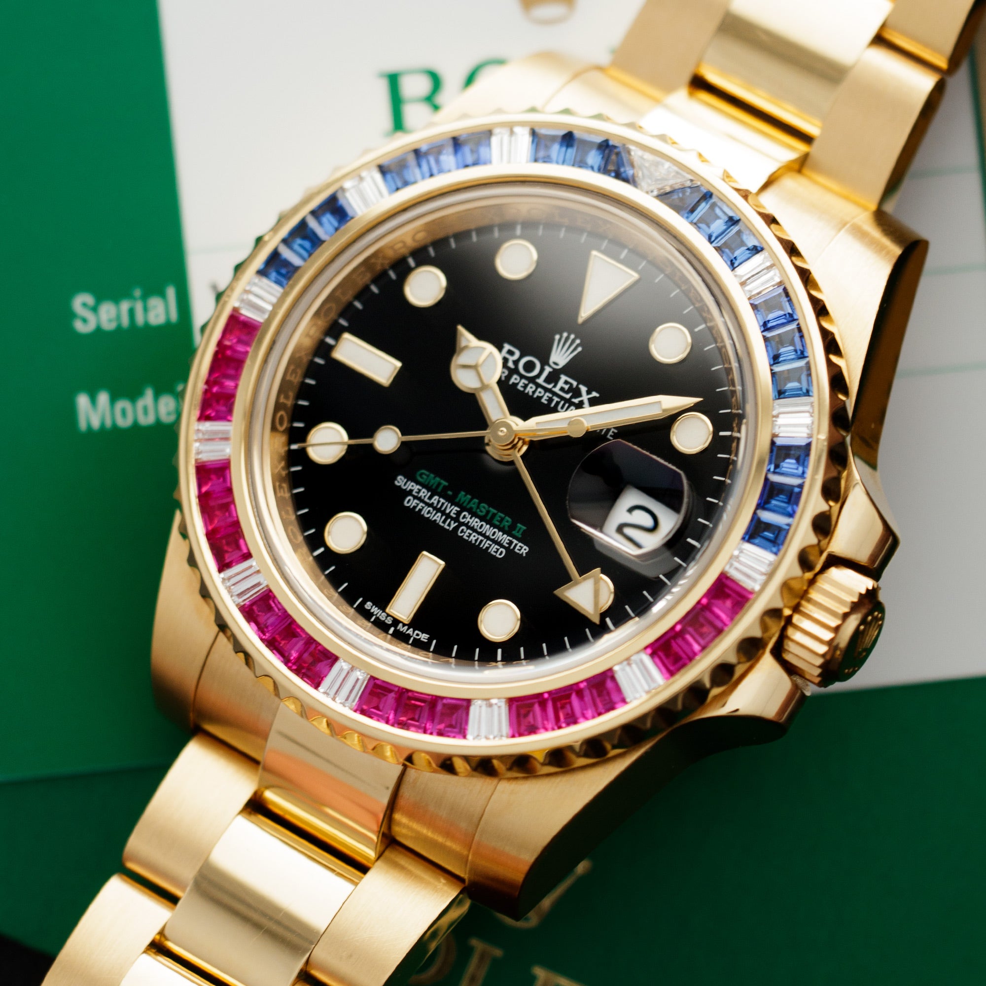 Rolex GMT-Master 116748SARU 18k YG - Main Image
