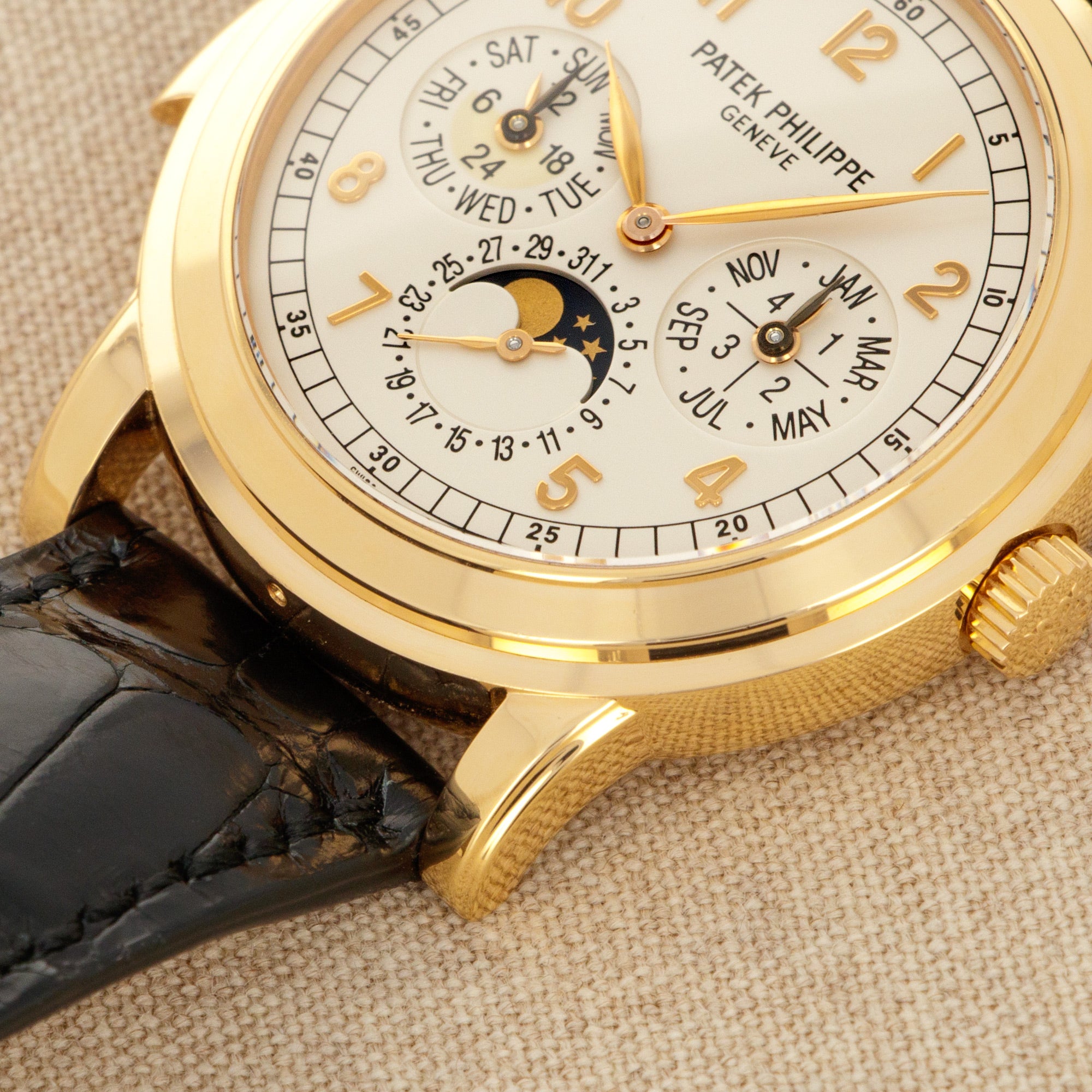 Patek Philippe - Patek Philippe Rose Gold Perpetual Minute Repeater Watch Ref. 5074 - The Keystone Watches