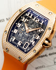 Richard Mille - Richard Mille Rose Gold RM67-01 with Factory Pave Diamond Case - The Keystone Watches