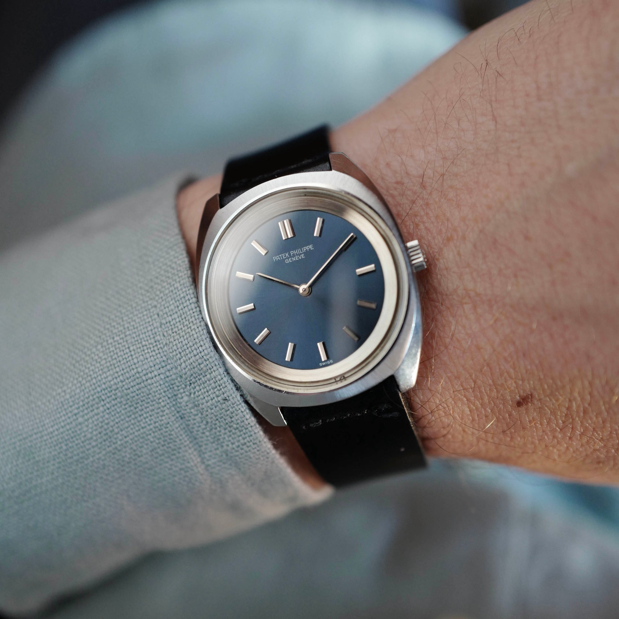 Patek Philippe - Patek Philippe Steel Tonneau Ref. 3579 with Original Papers - The Keystone Watches