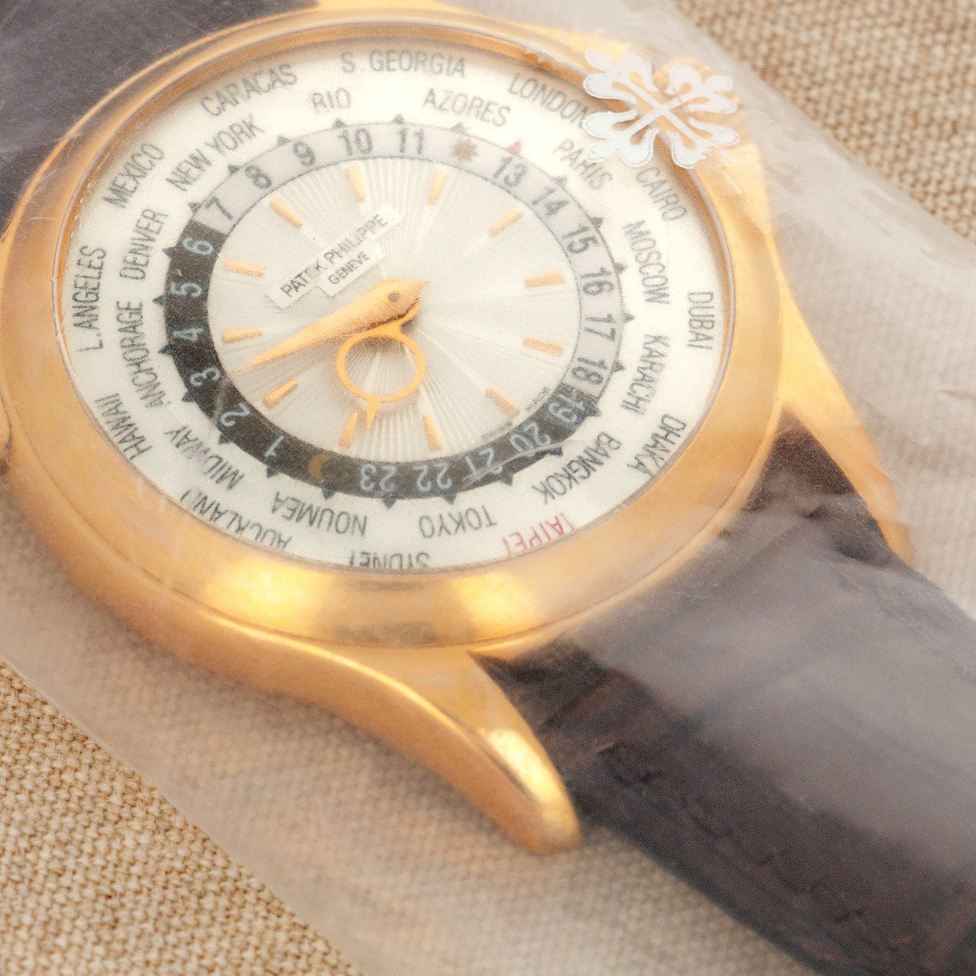 Patek Philippe World Time 5130R-011 18k RG – The Keystone Watches