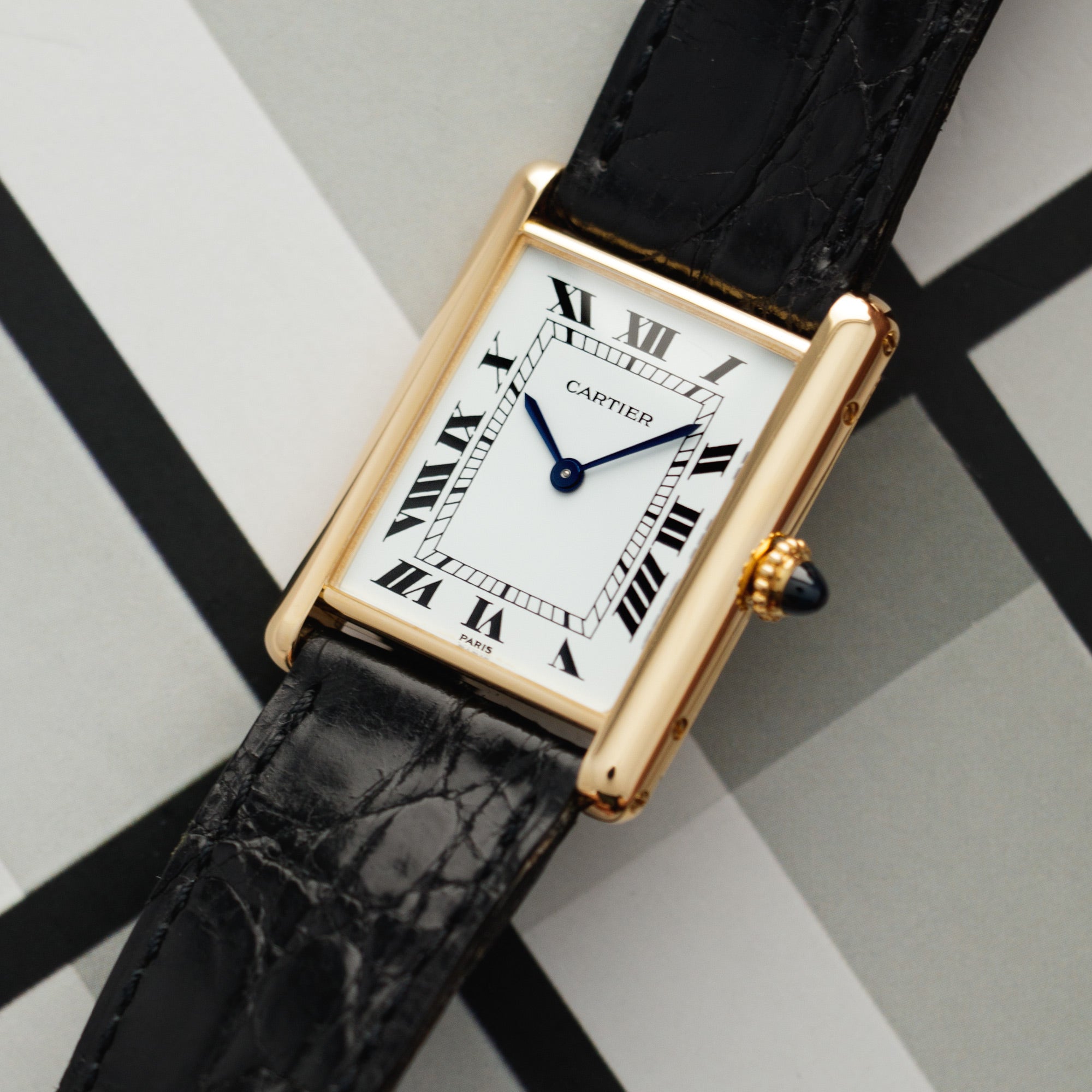 Cartier Tank 8110 18k YG – The Keystone Watches