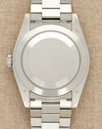 Rolex - Rolex Platinum Ice-Blue Day-Date Ref. 228396 with Baguette Diamonds - The Keystone Watches