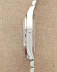 Rolex - Rolex Platinum Ice-Blue Day-Date Ref. 228396 with Baguette Diamonds - The Keystone Watches