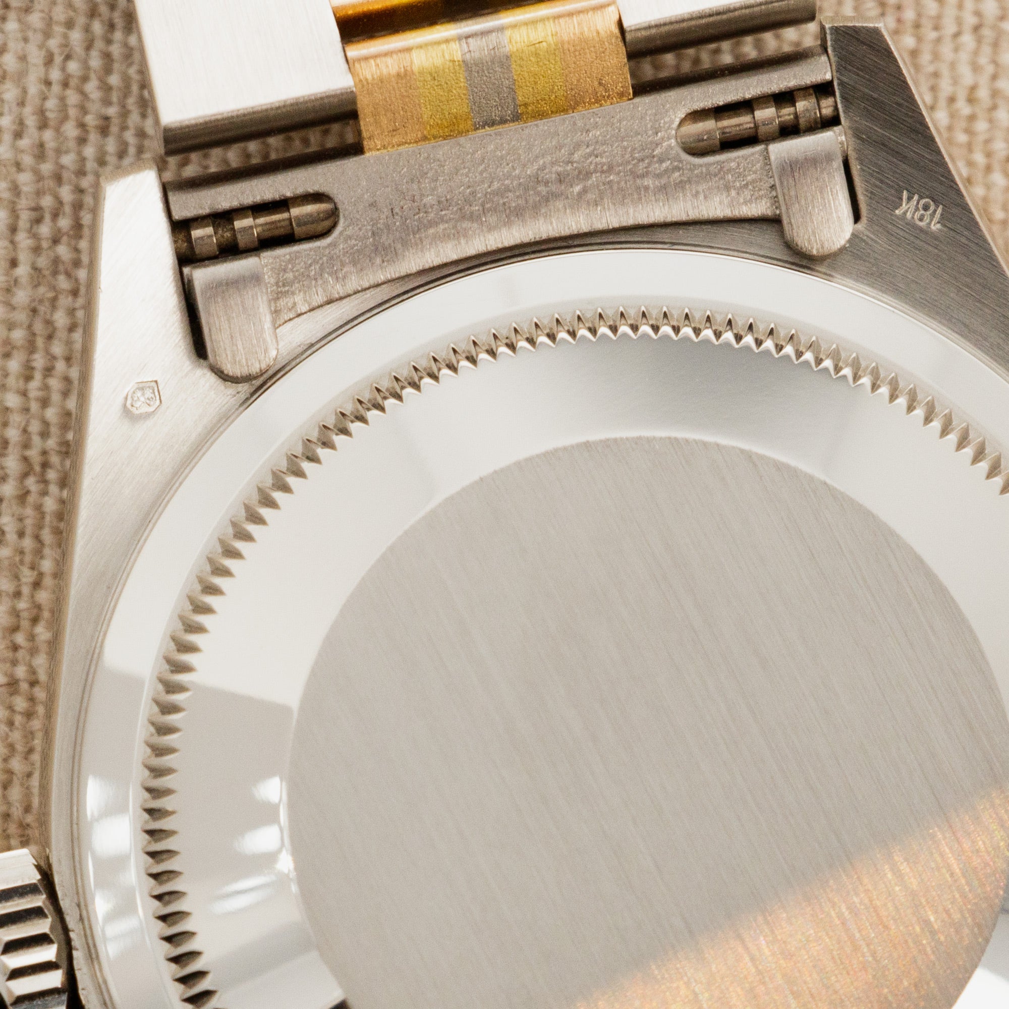Rolex - Rolex Tridor Day-Date Ref. 18239 with Mother of Pearl and Baguette Diamond Dial - The Keystone Watches