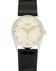 Patek Philippe - Patek Philippe Platinum Calatrava Sapphire Dial Watch Ref. 3796 - The Keystone Watches