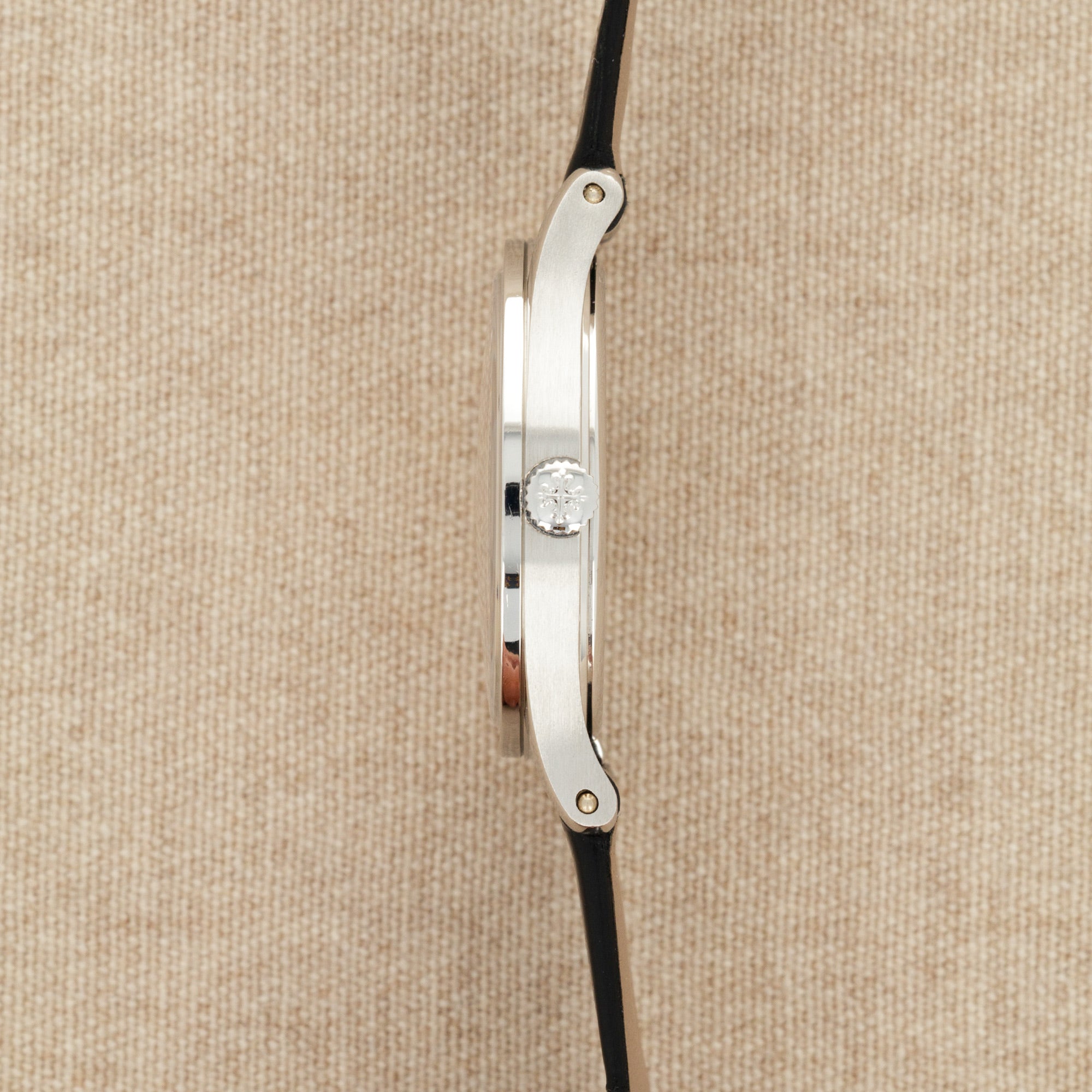 Patek Philippe - Patek Philippe Platinum Calatrava Sapphire Dial Watch Ref. 3796 - The Keystone Watches