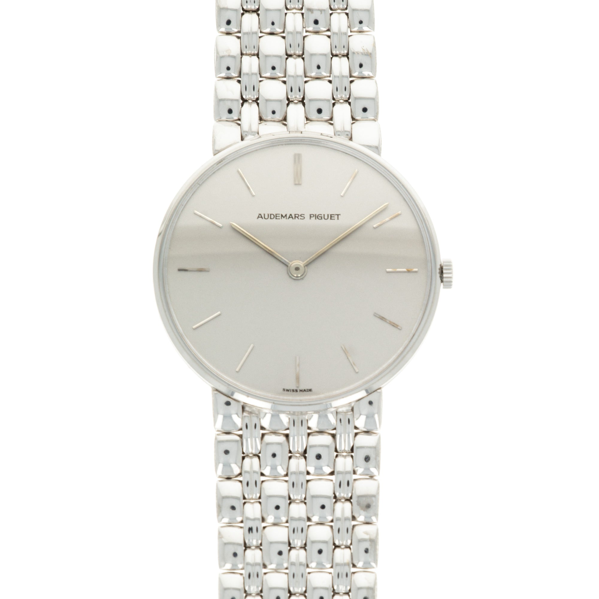 Audemars Piguet - Audemars Piguet White Gold Mechanical Watch - The Keystone Watches