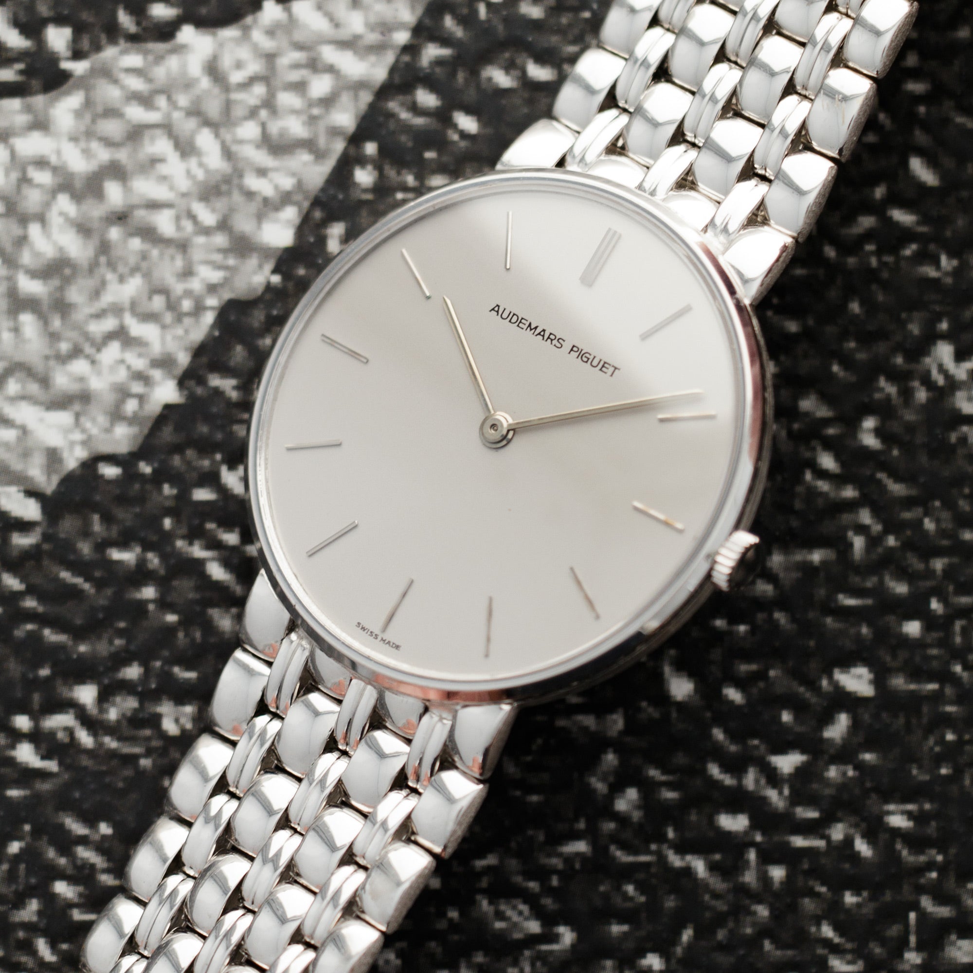 Audemars Piguet - Audemars Piguet White Gold Mechanical Watch - The Keystone Watches