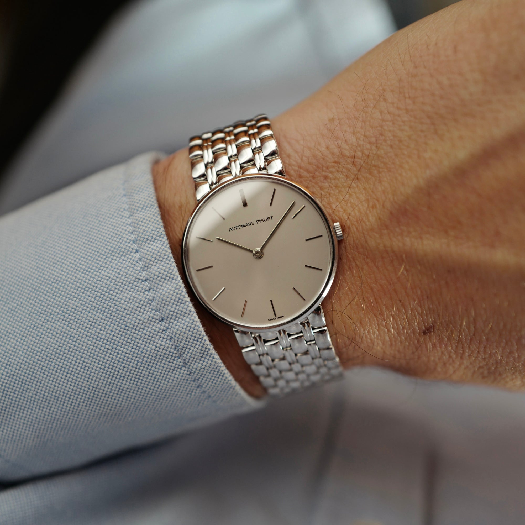 Audemars Piguet - Audemars Piguet White Gold Mechanical Watch - The Keystone Watches