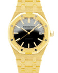 Audemars Piguet - Audemars Piguet Frosted Yellow Gold Carolina Bucci Royal Oak Ref. 15454 - The Keystone Watches