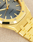 Audemars Piguet - Audemars Piguet Frosted Yellow Gold Carolina Bucci Royal Oak Ref. 15454 - The Keystone Watches