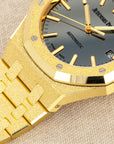 Audemars Piguet - Audemars Piguet Frosted Yellow Gold Carolina Bucci Royal Oak Ref. 15454 - The Keystone Watches