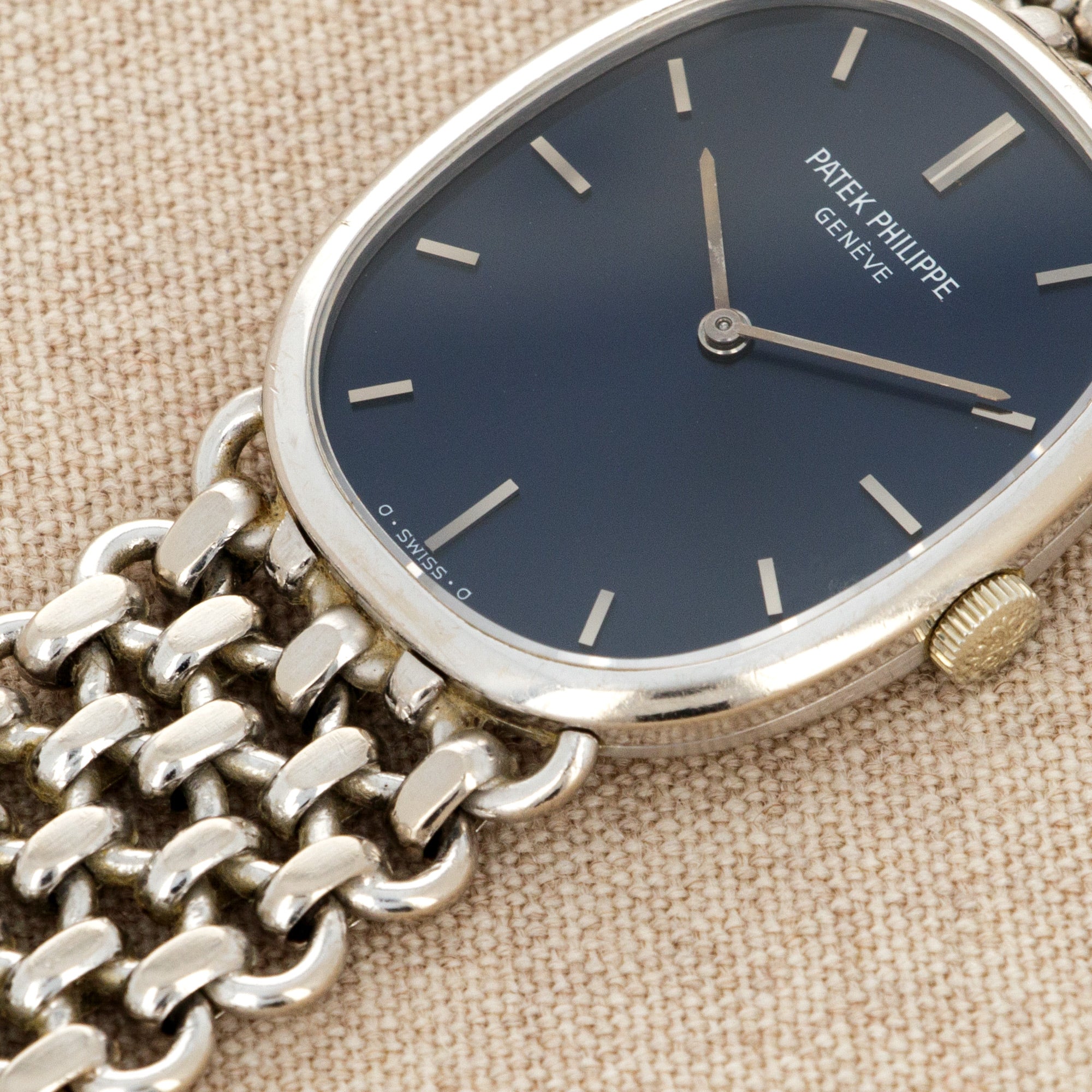 Patek Philippe - Patek Philippe White Gold Ellipse Watch Ref. 3648 - The Keystone Watches